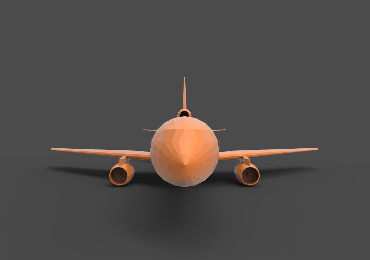Douglas DC-10 3D print model_1