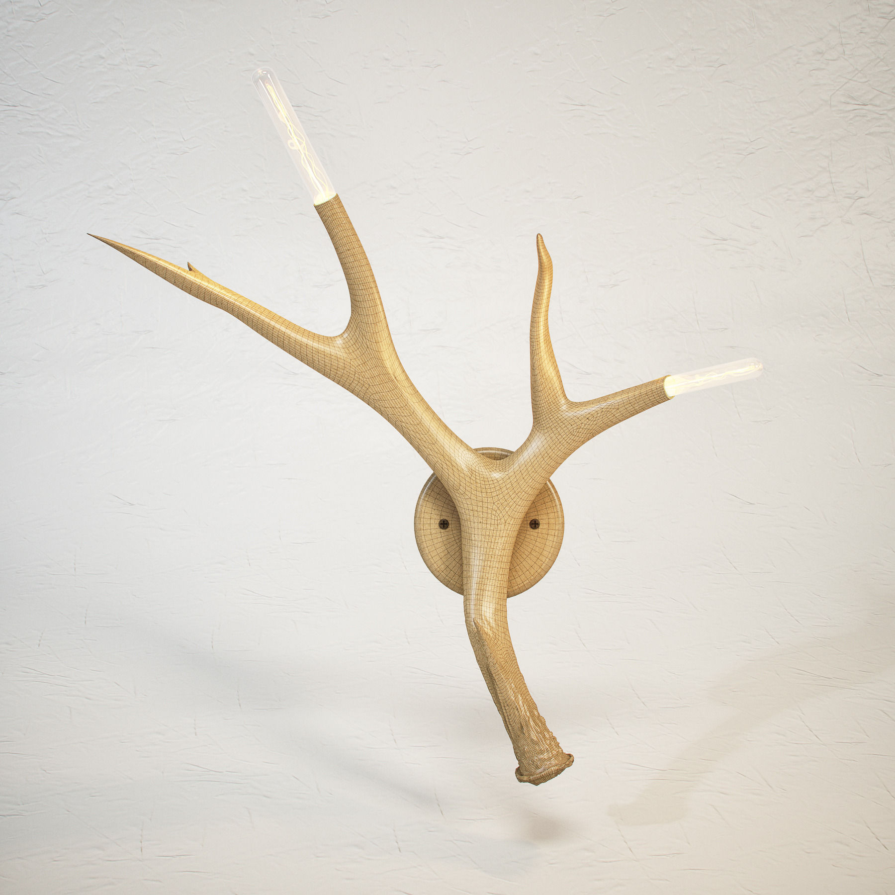 ROLL and HILL Superordinate Antler Sconce by Jason Miller 3D model_2
