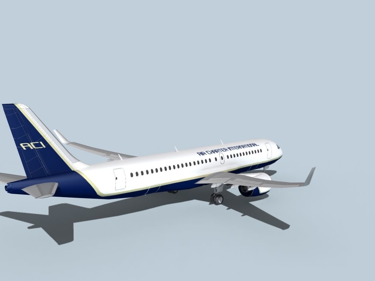 Bombardier CS100 Air Charter Intl 3D model_5