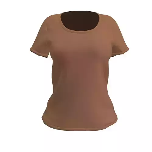 Short sleeved t-shirt Marvelous designer