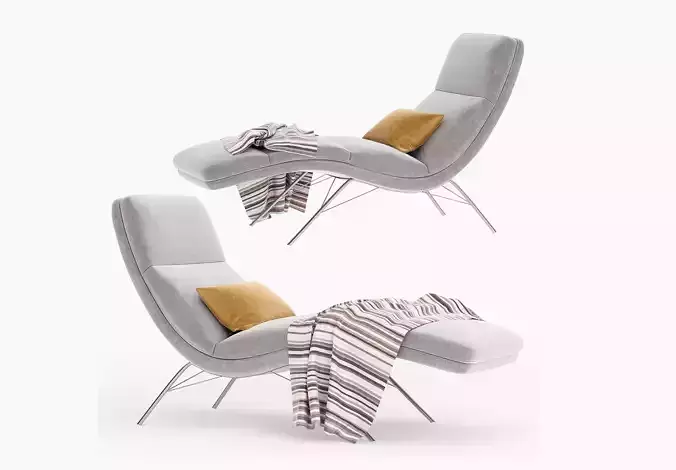 Roche Bobois Calibri lounge chair