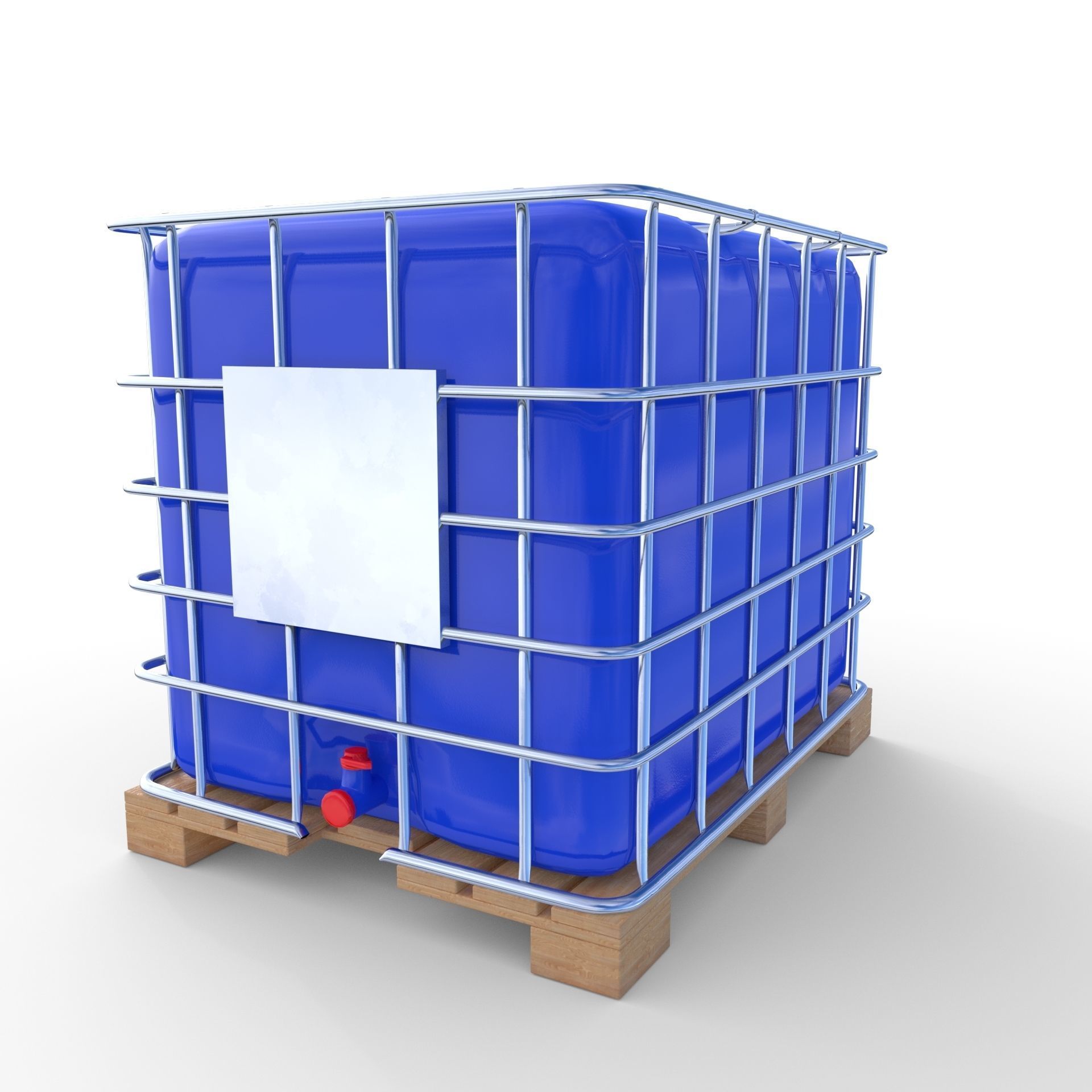 IBC Container Pack 3D model_5