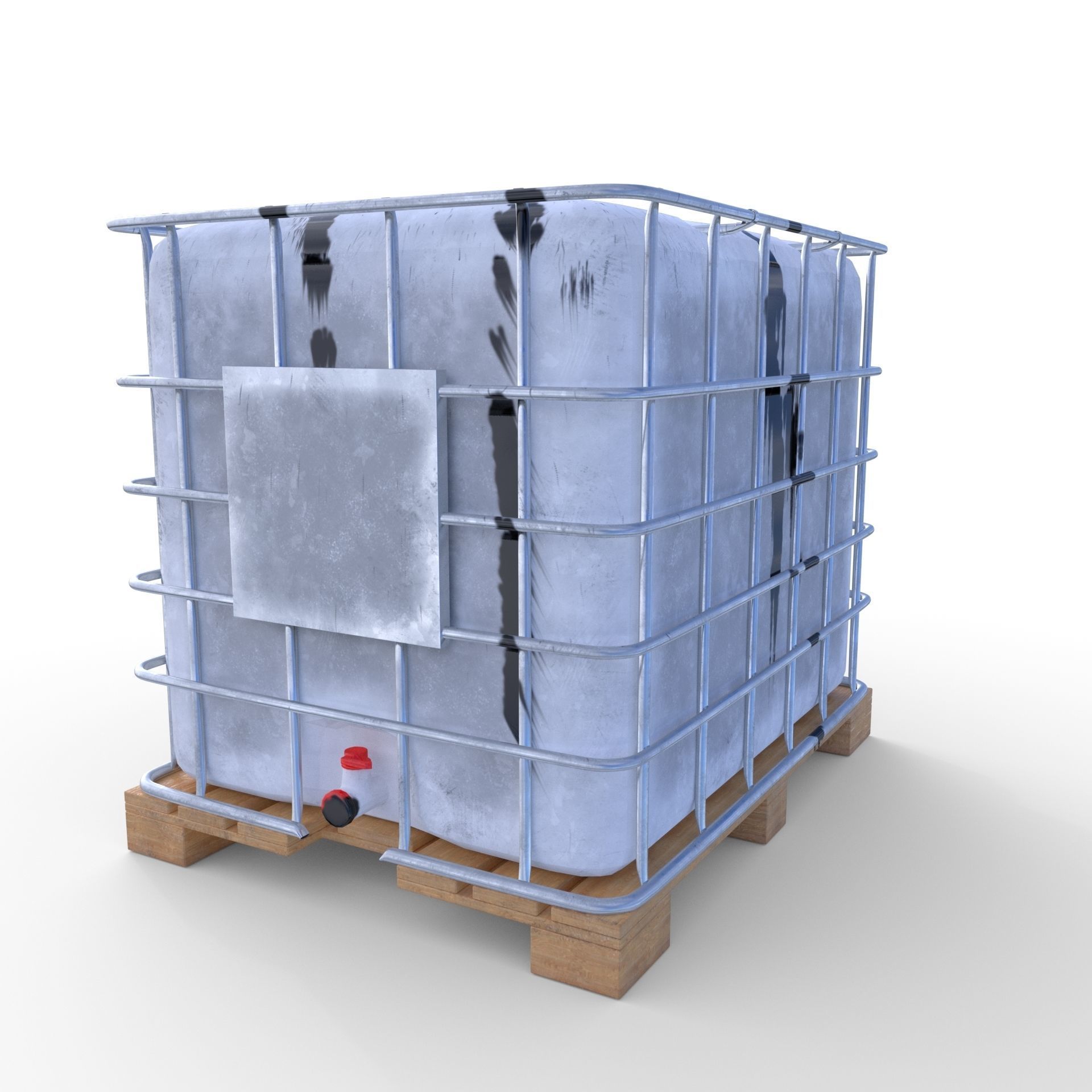 IBC Container Pack 3D model_6