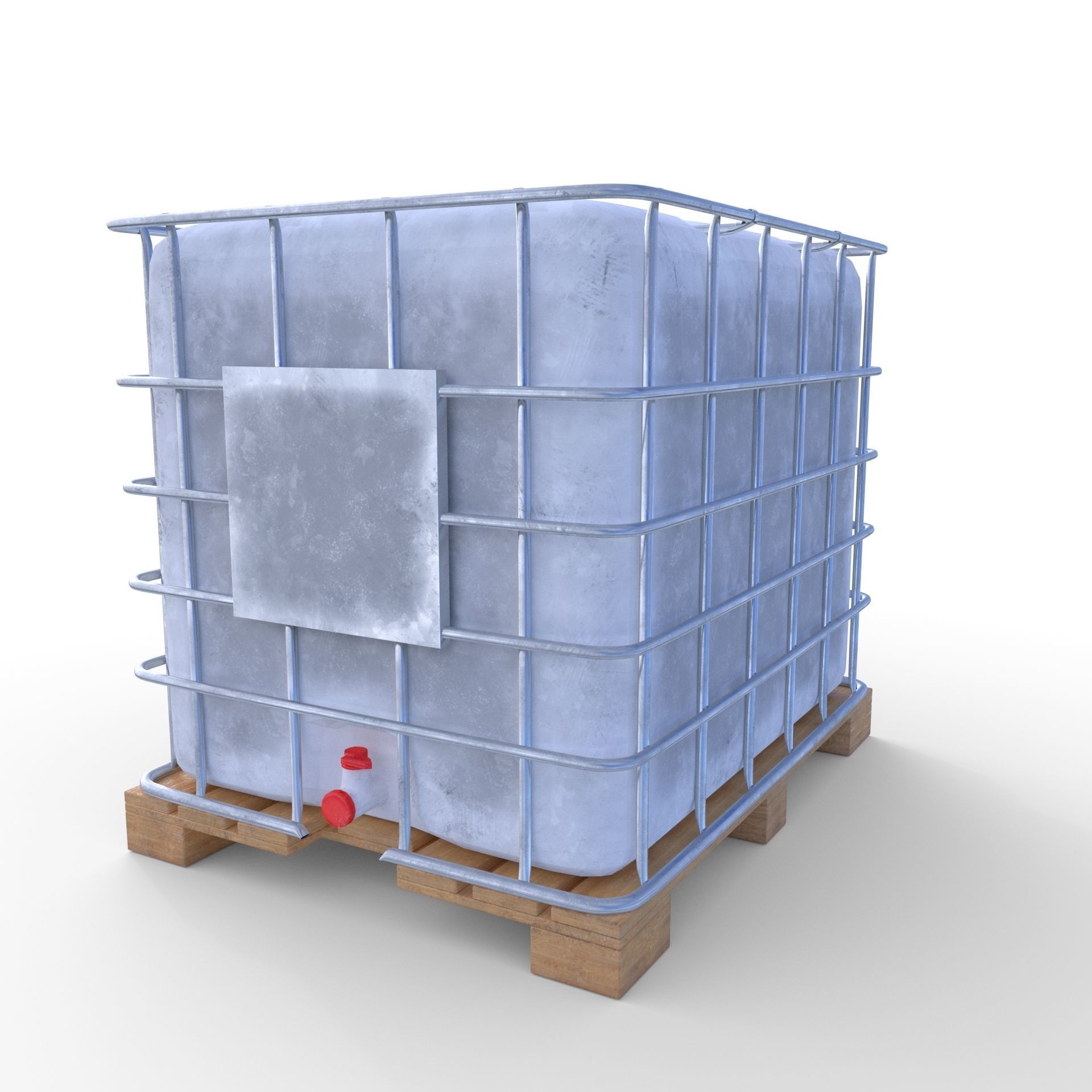 IBC Container Pack 3D model_1