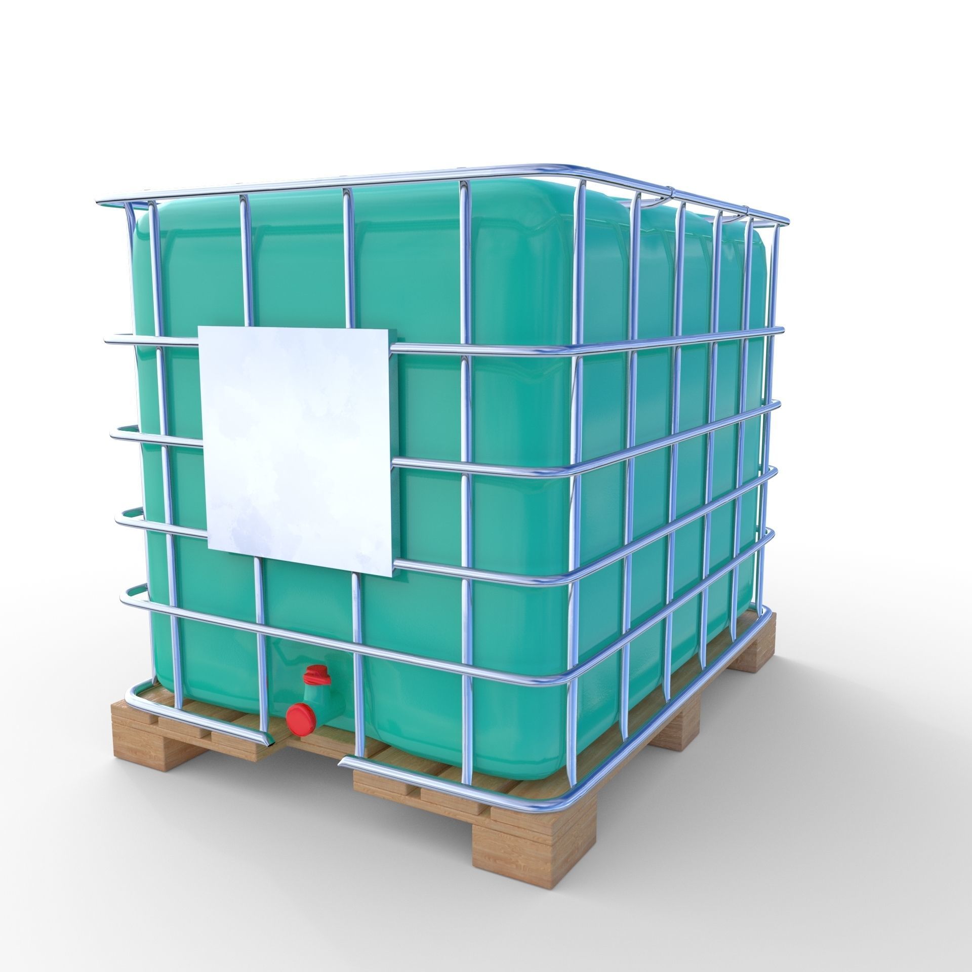 IBC Container Pack 3D model_4