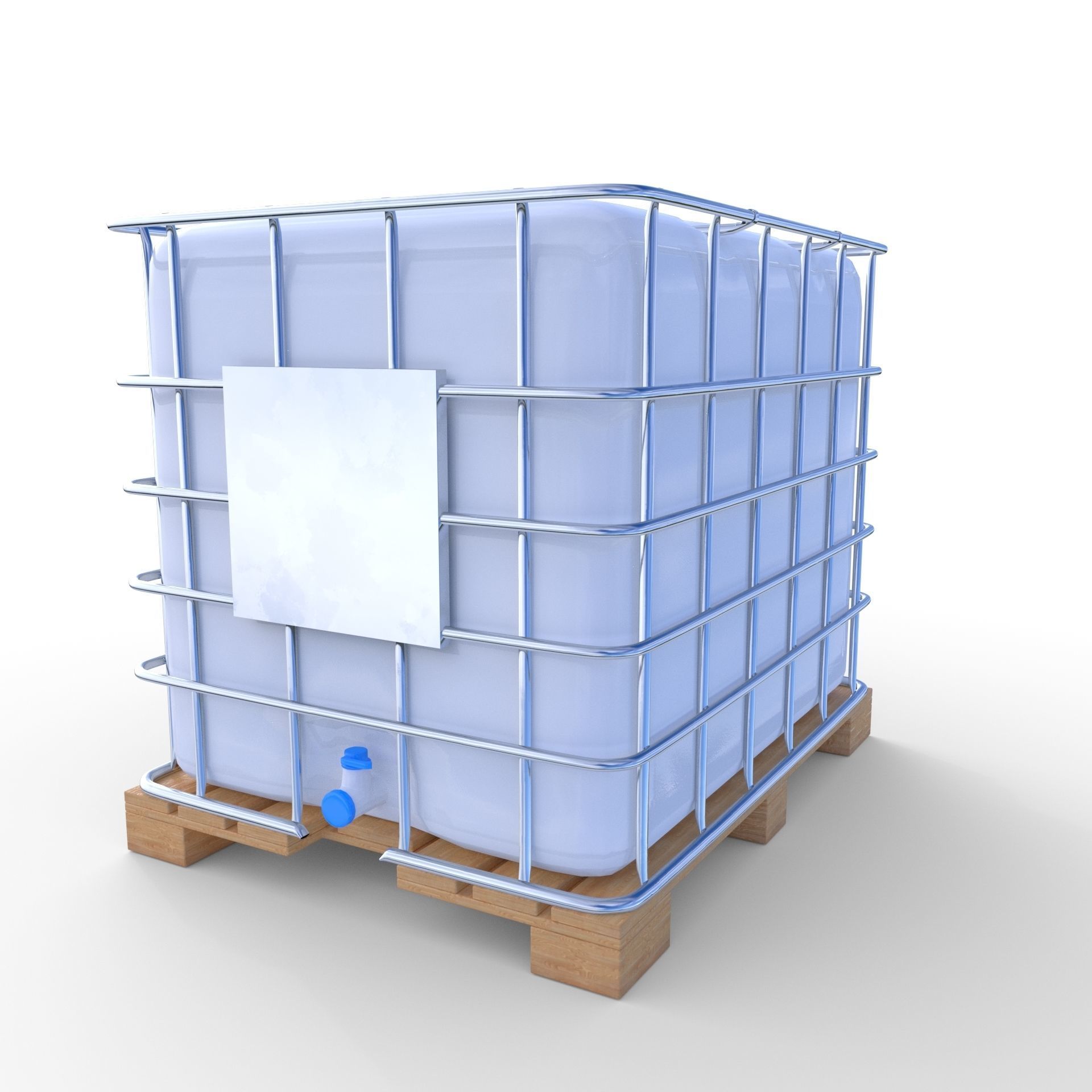 IBC Container Pack 3D model_2
