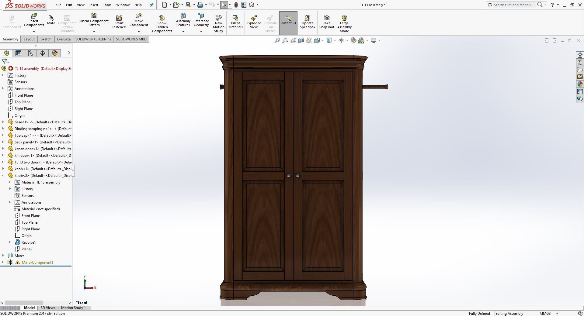 Wardrobe armoires - bedroom furniture sets home Free 3D model_11