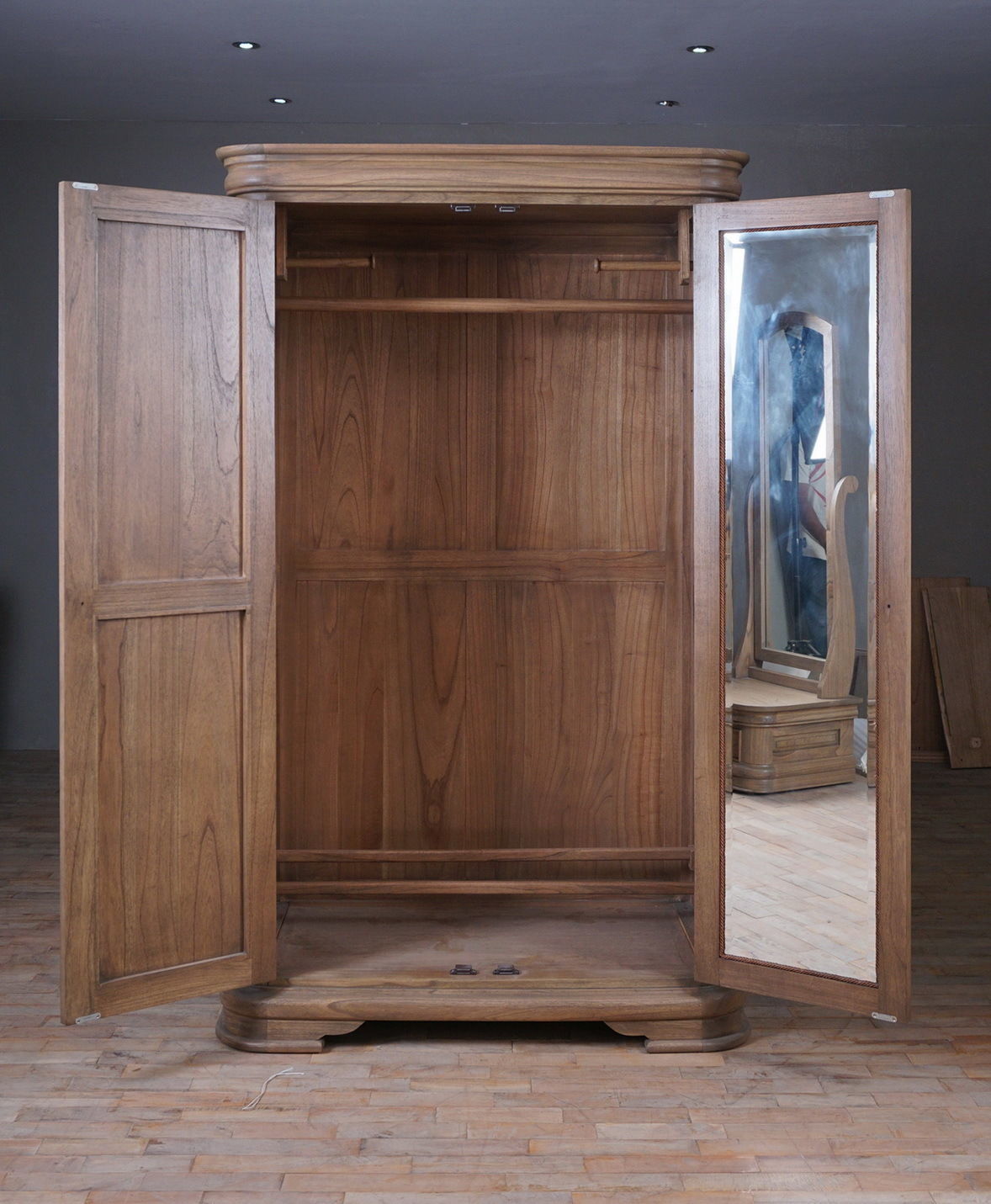 Wardrobe armoires - bedroom furniture sets home Free 3D model_1