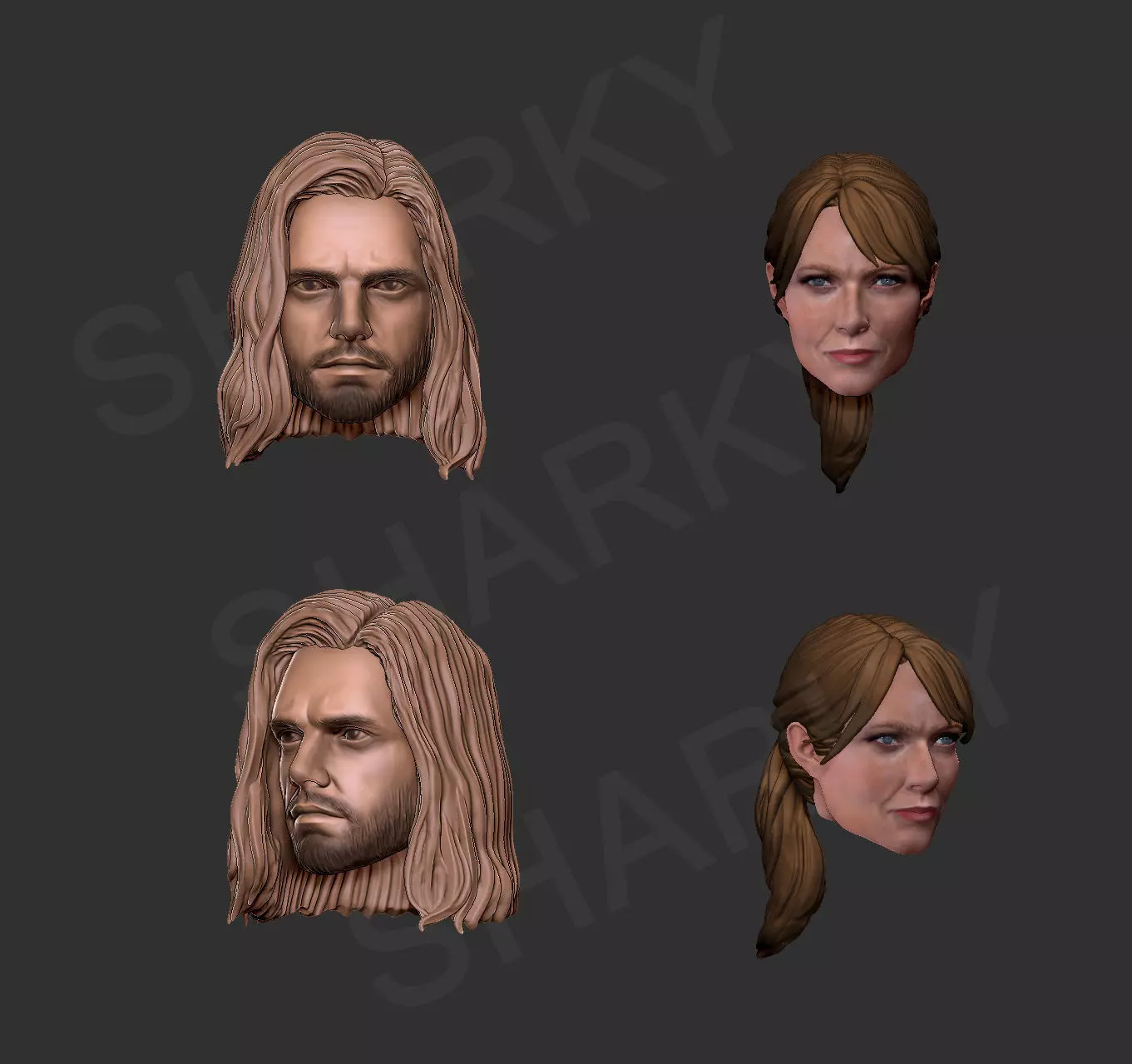 Figure Head custom 5 3D print model_0