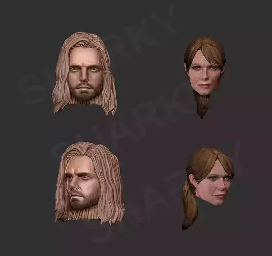 Figure Head custom 5 3D print model