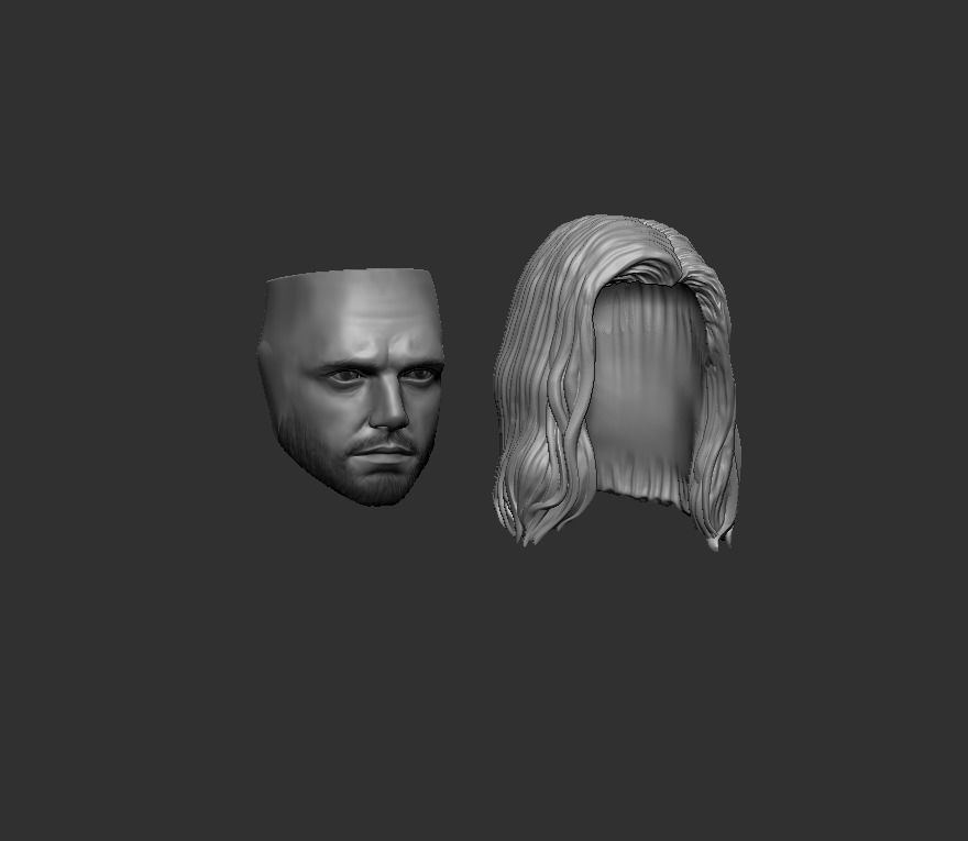 Figure Head custom 5 3D print model_11