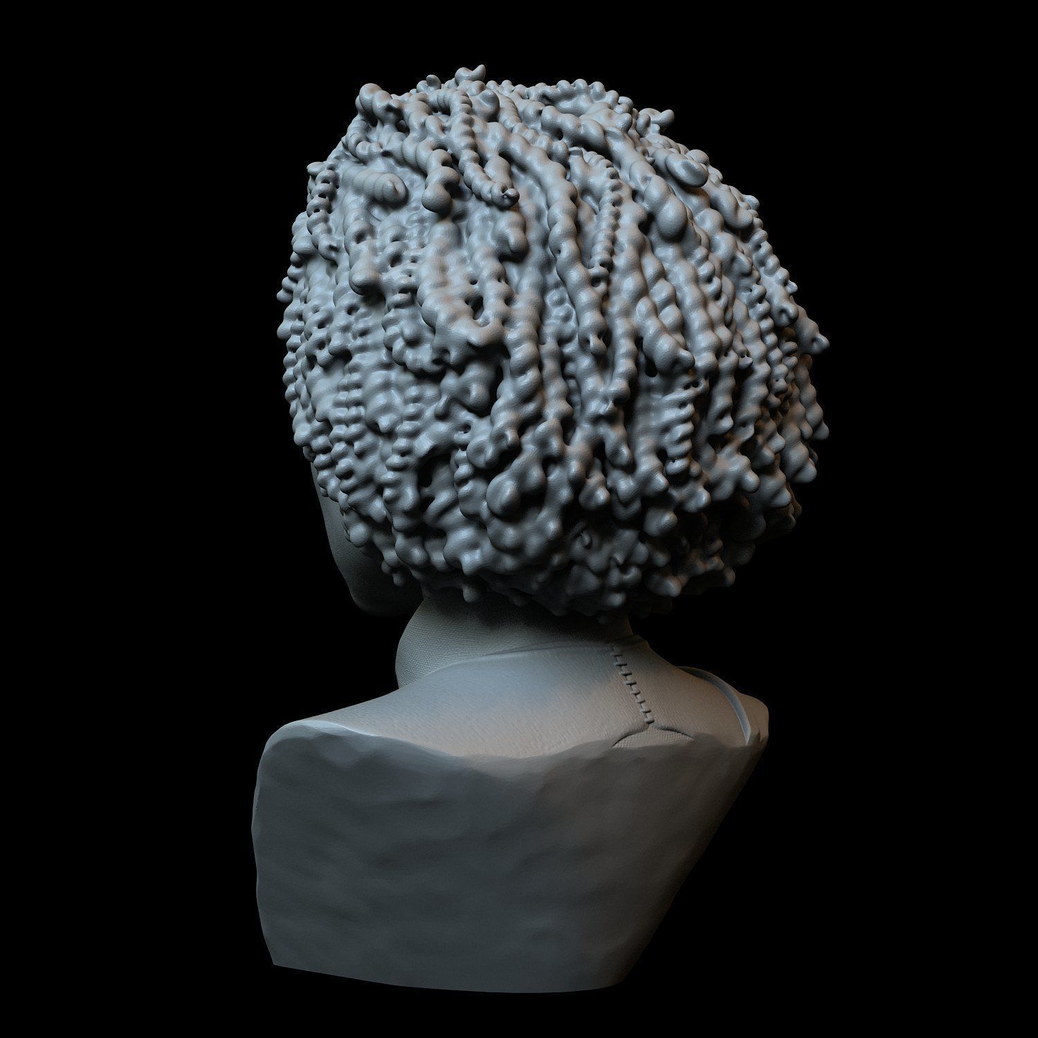 Missandei from Game of Thrones Nathalie Emmanuel 3D print model_5