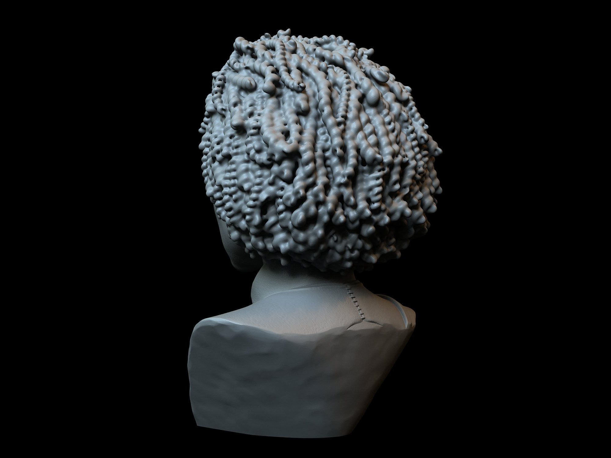 Missandei from Game of Thrones Nathalie Emmanuel 3D print model_13