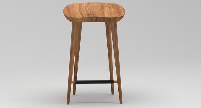 TRACTOR STOOL 3D model 4