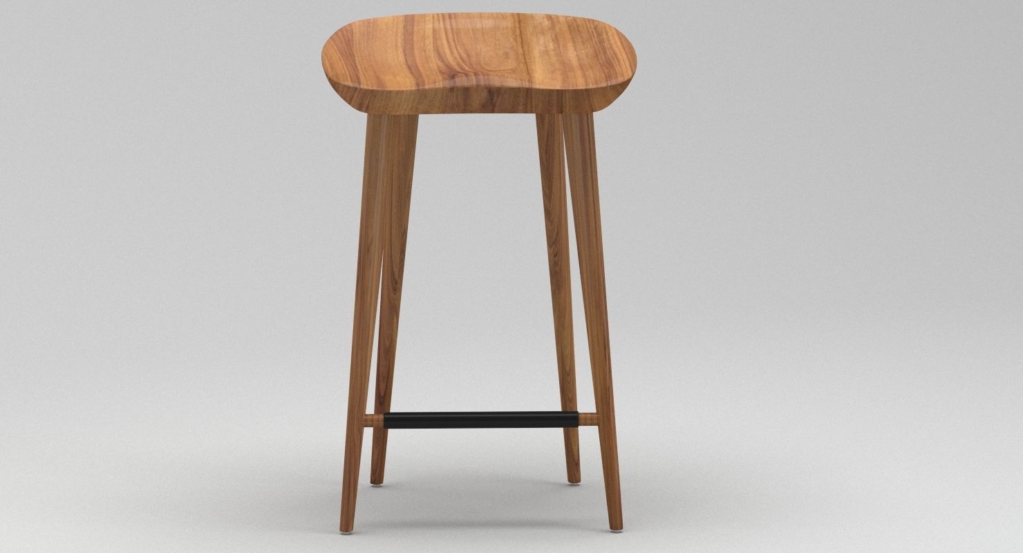 TRACTOR STOOL 3D model_3