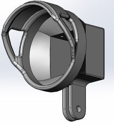 Camera mount  3D print model_1
