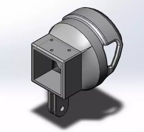 Camera mount  3D print model_0