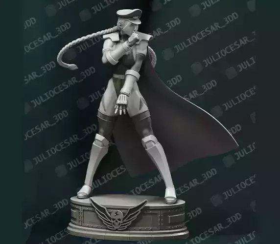 Street Fighter - Shadaloo Cammy Dictator 3D print model