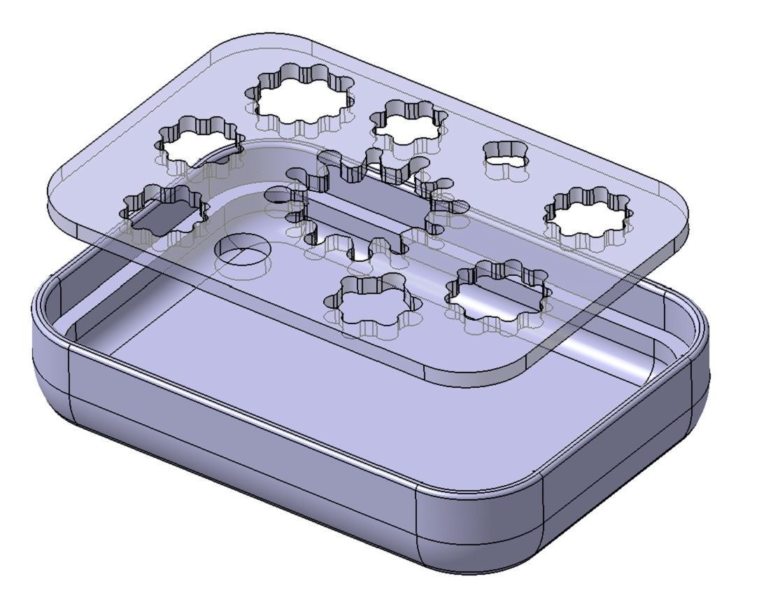CORONAVIRUS laundry soap holder Free 3D print model_2