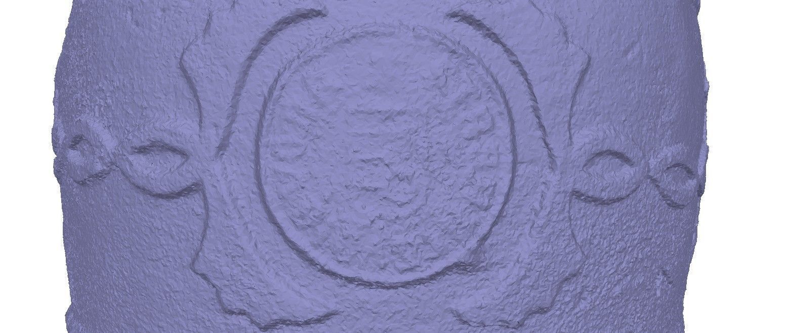 Park old vessel 3D scan Low-poly 3D model_4