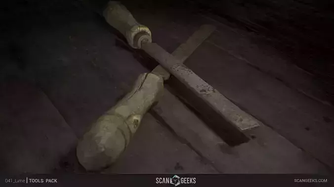 Lime - Photogrammetry Asset 3D PhotoScan Low-poly 3D model