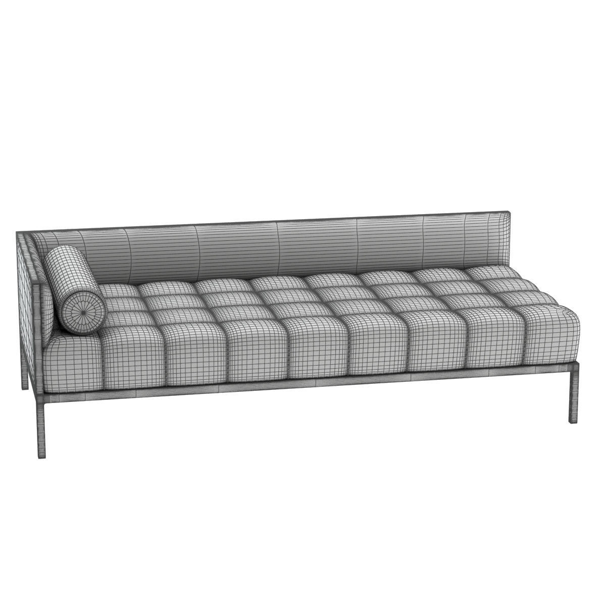 Usona Home Bench 3D model_6