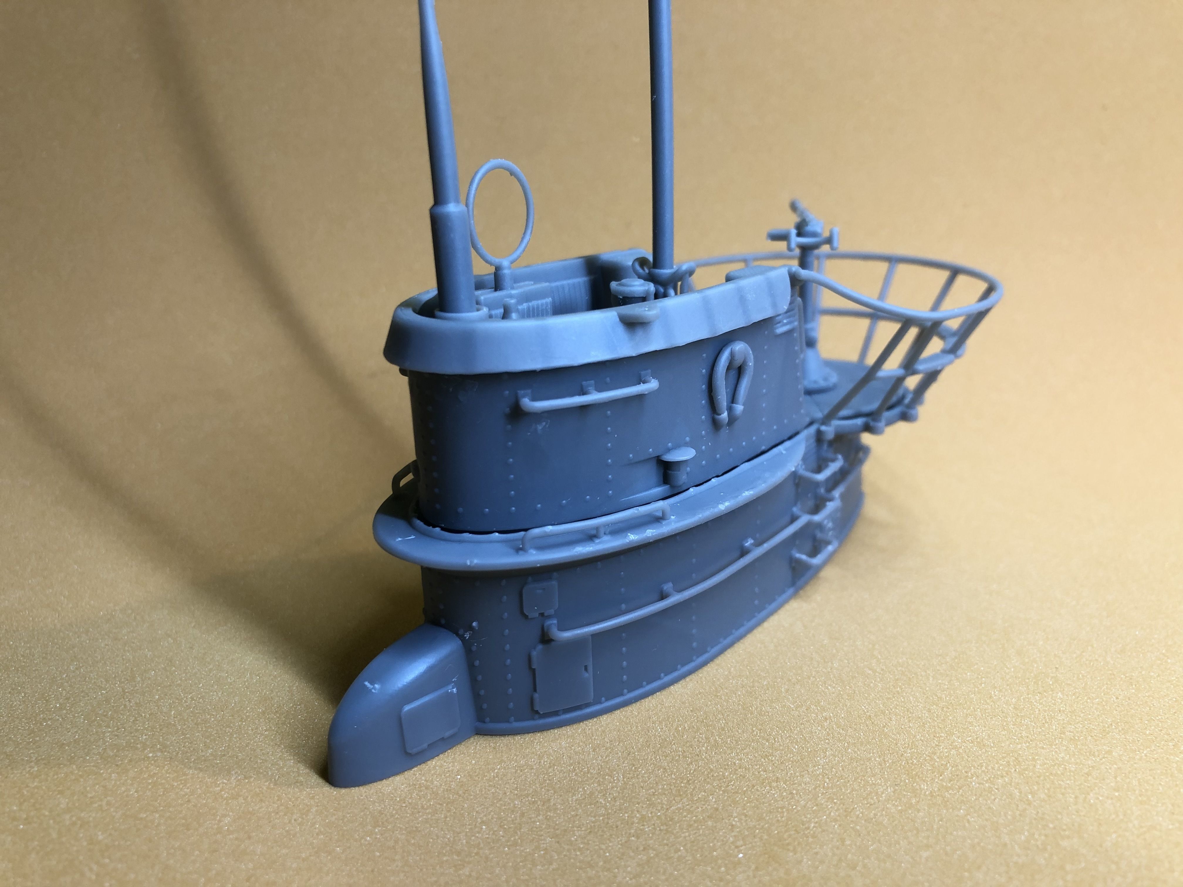 U-Boot Typ VII Turm 3D print model_17