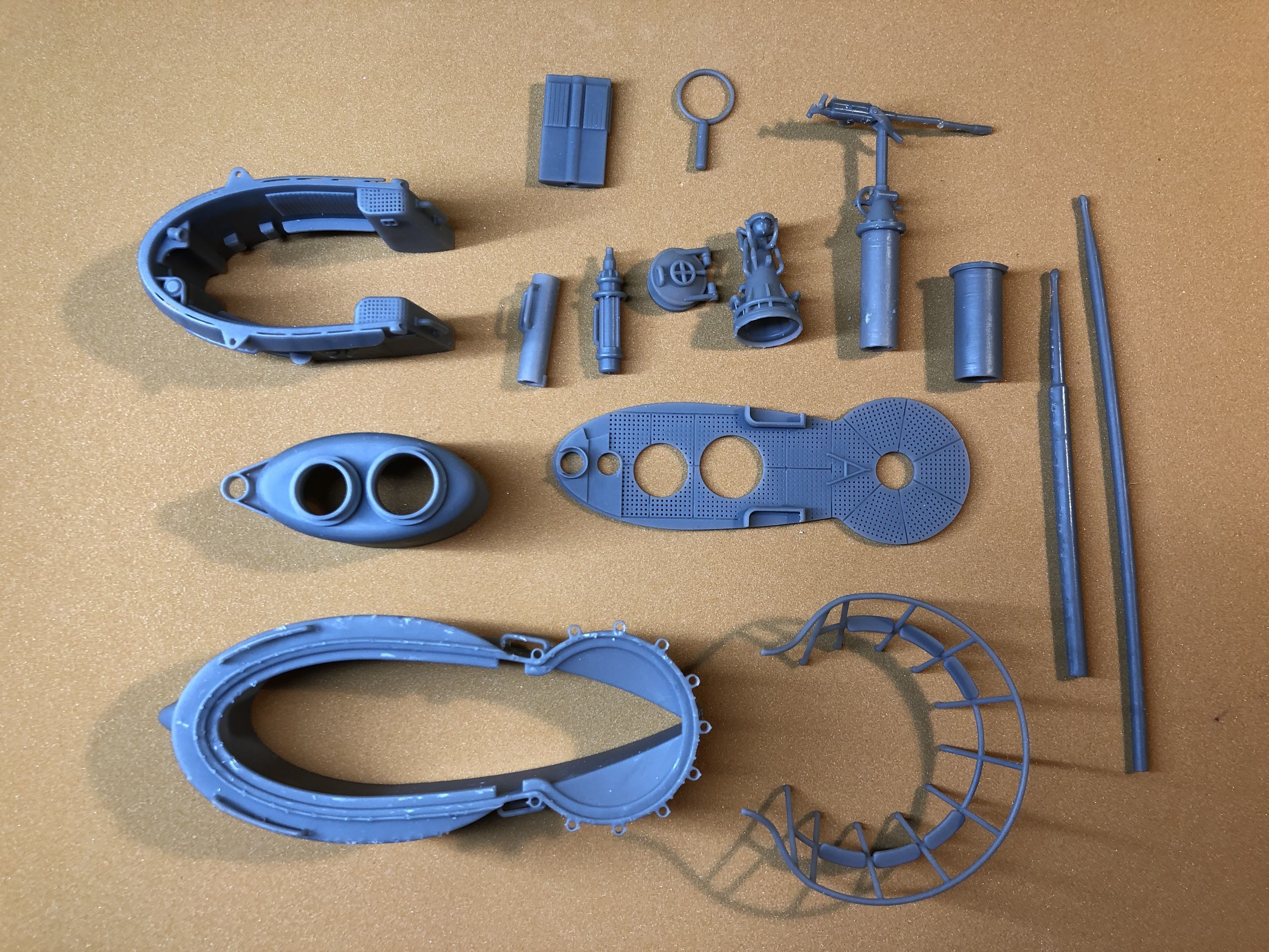 U-Boot Typ VII Turm 3D print model_22