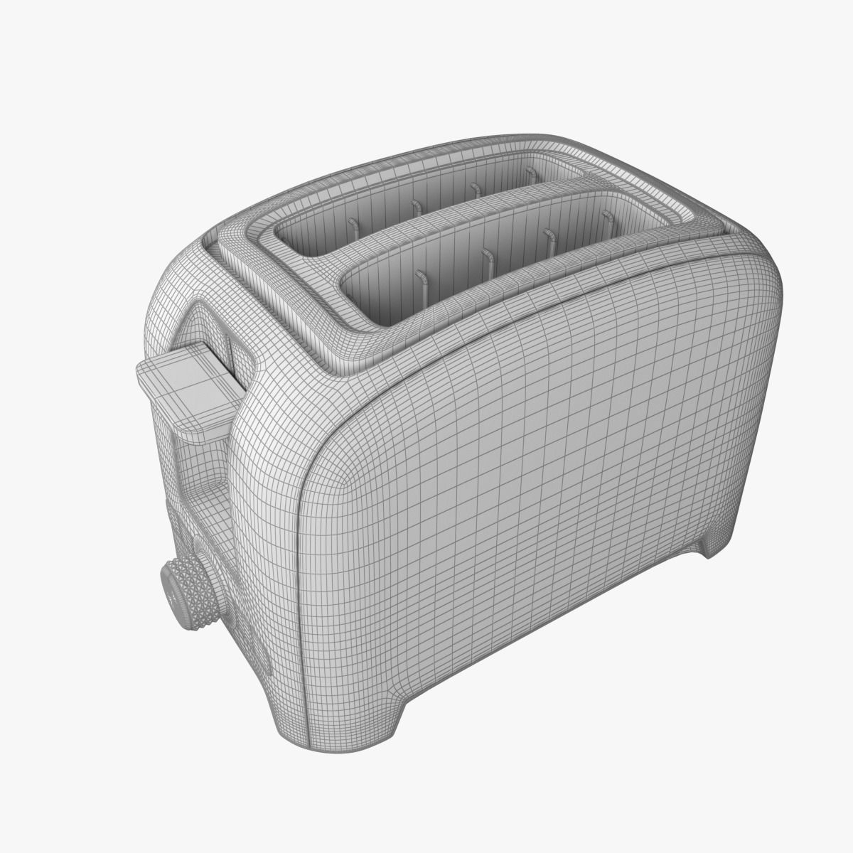 Sunbeam 2-Slice Toaster 3D model_5