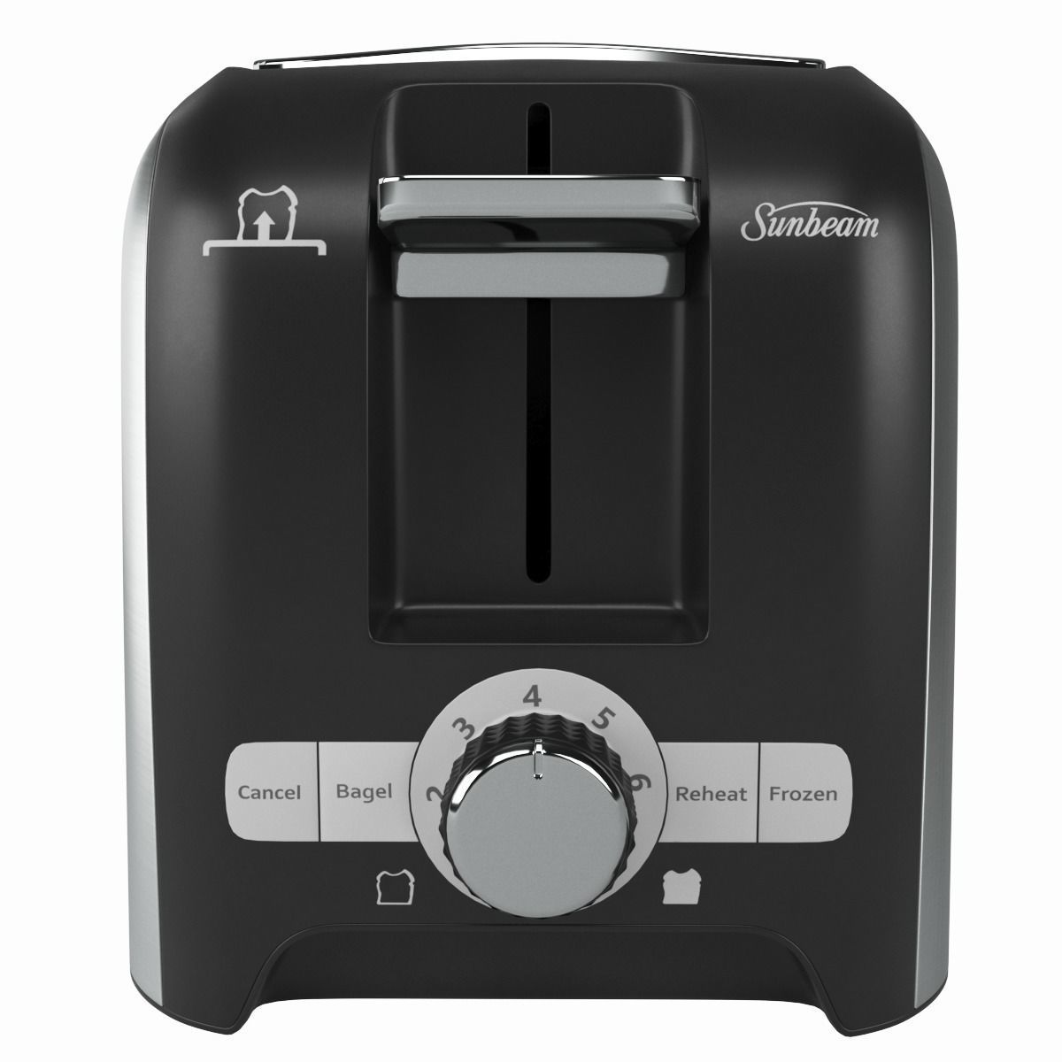 Sunbeam 2-Slice Toaster 3D model_2