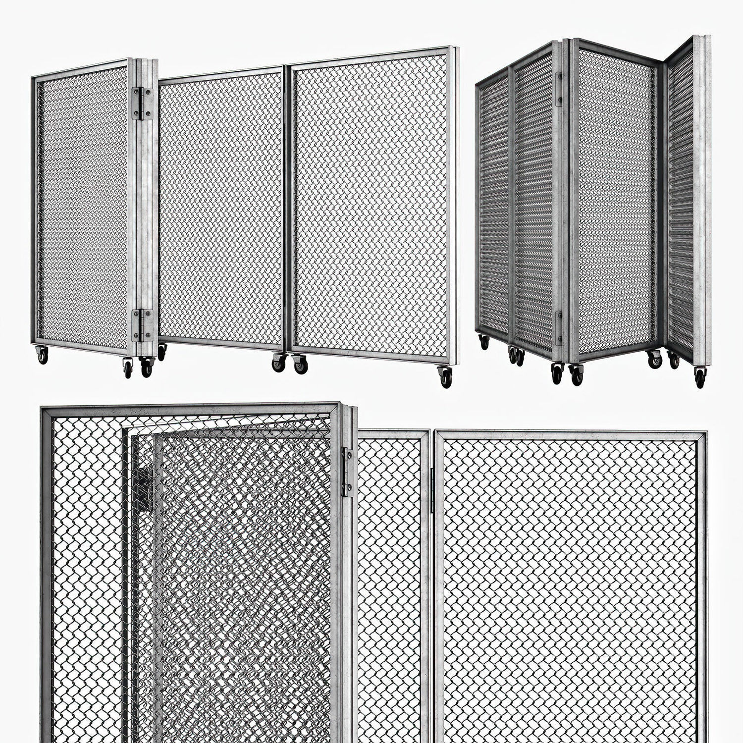 Screen metal 3D model_1