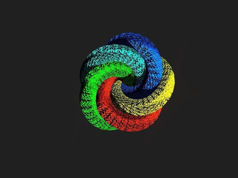 Colors Twister Effect for Iclone Low-poly 3D model_5