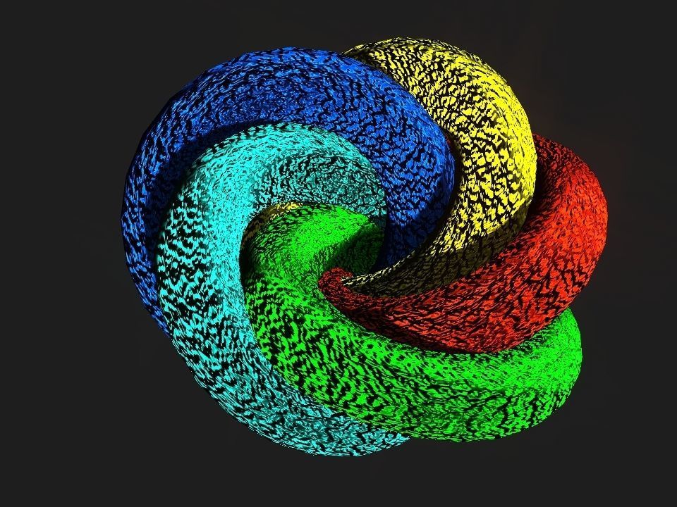 Colors Twister Effect for Iclone Low-poly 3D model_17