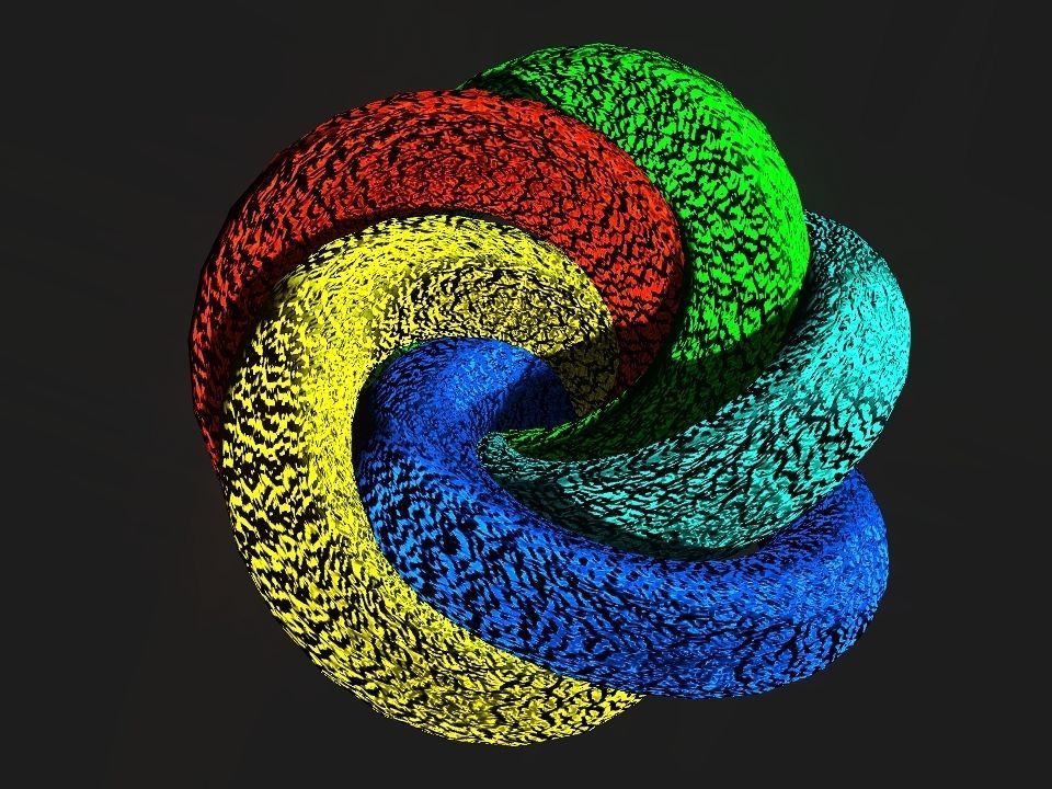 Colors Twister Effect for Iclone Low-poly 3D model_20