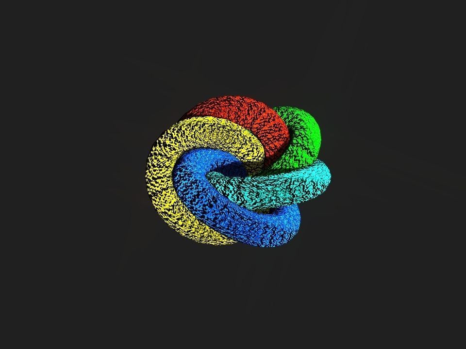 Colors Twister Effect for Iclone Low-poly 3D model_7