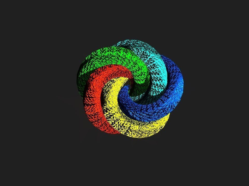 Colors Twister Effect for Iclone Low-poly 3D model_6