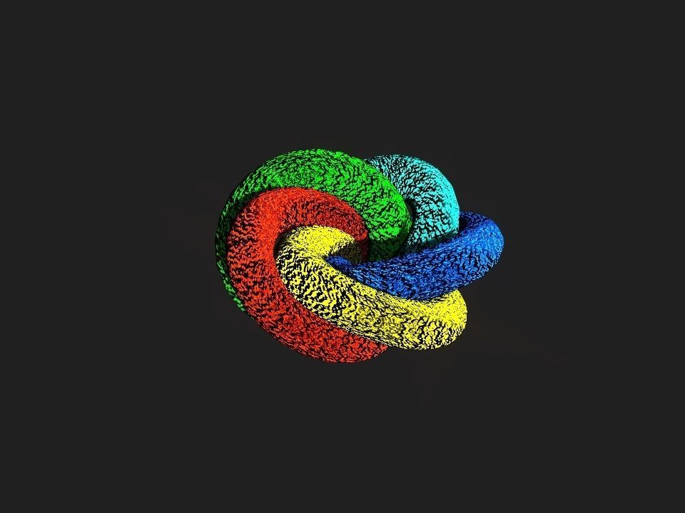 Colors Twister Effect for Iclone Low-poly 3D model_11