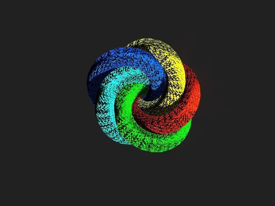 Colors Twister Effect for Iclone Low-poly 3D model_4