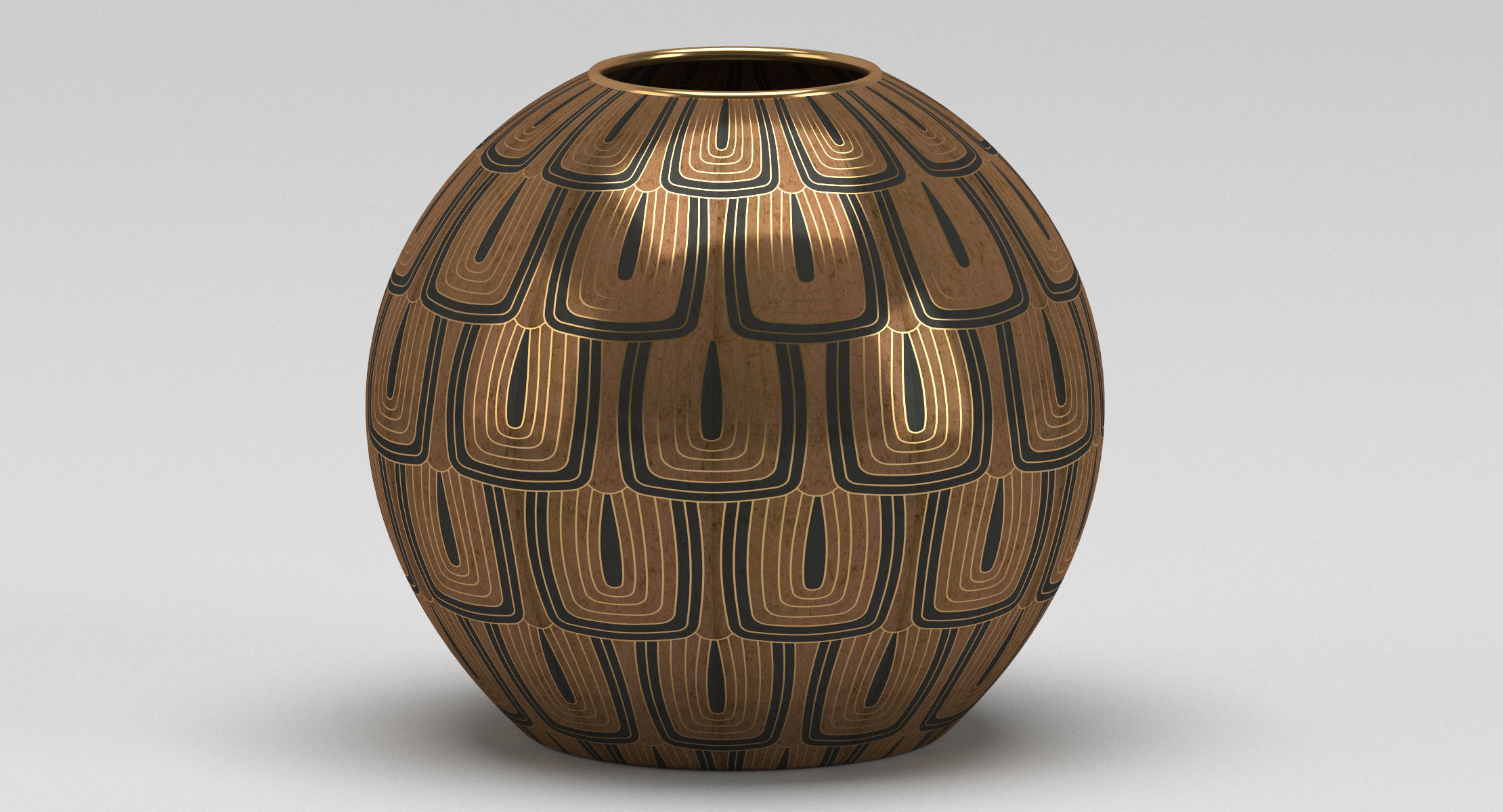 Vase 18 3D model_3