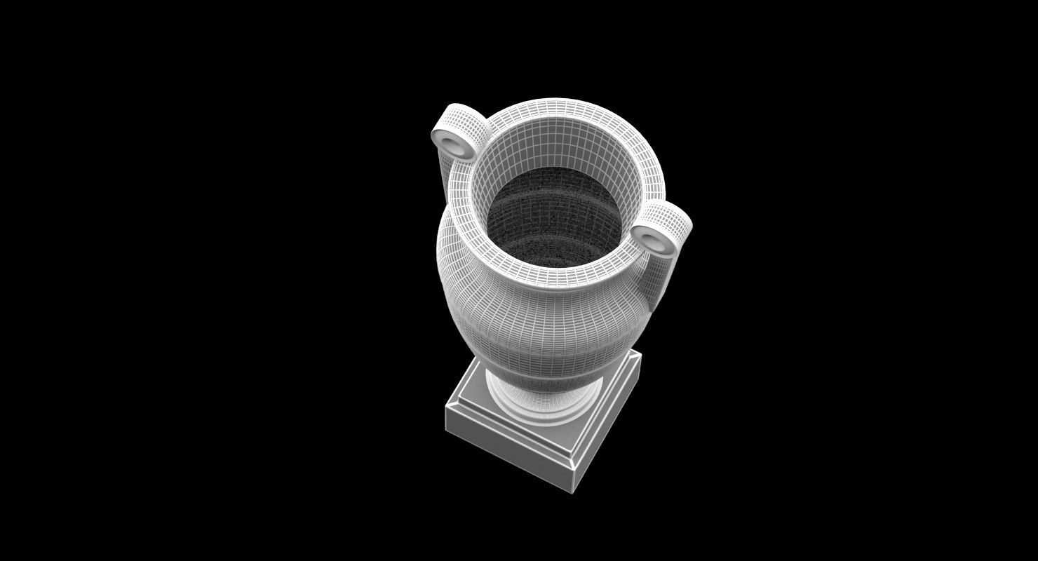 Vase 19 3D model_4