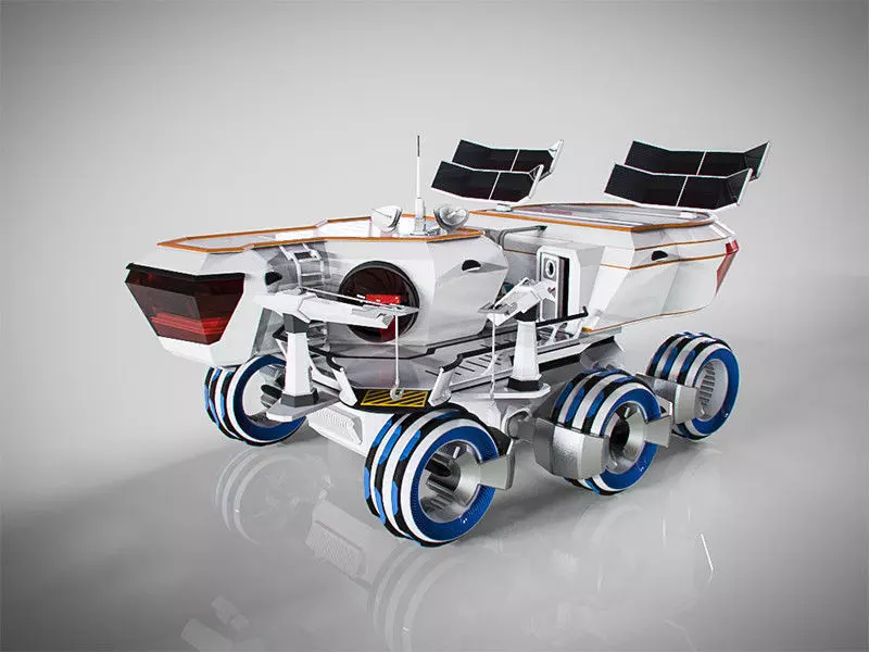 Scarabeus Mars Explorer 3D model