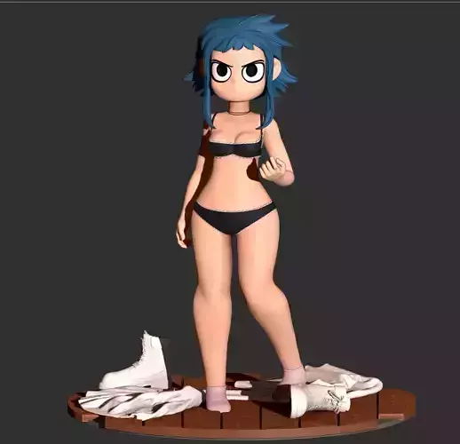ramona scott pilgrim 25cm 3D print model