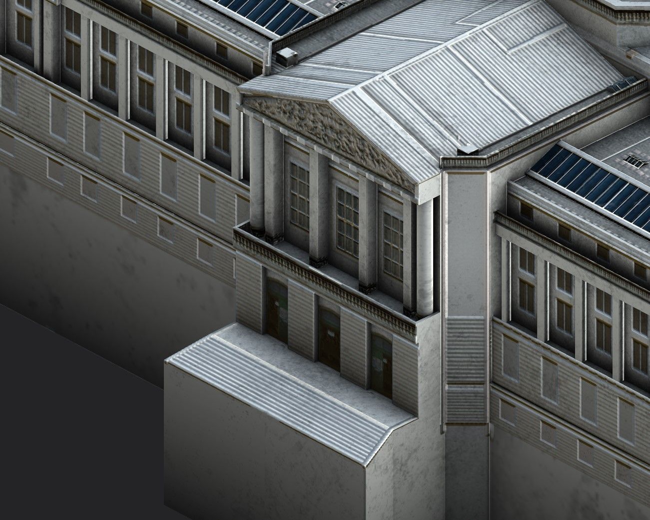 San Francisco City Hall Low-poly 3D model_8