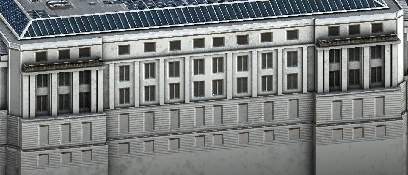 San Francisco City Hall Low-poly 3D model_9