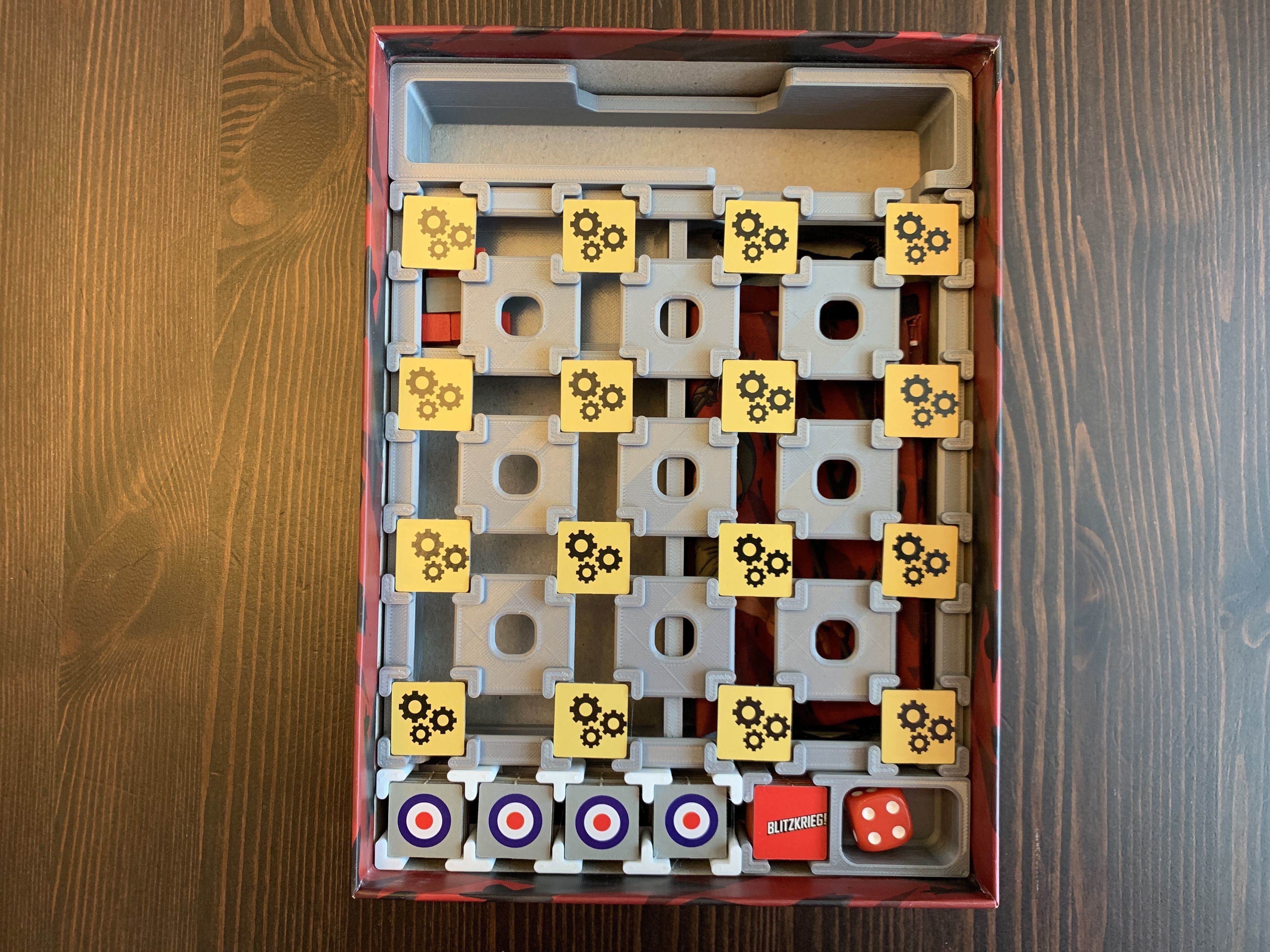 Blitzkrieg by Paolo Mori Board Game Organizer Insert 3D print model_1