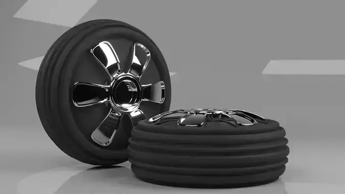 concept Tyre or tire design 3D model
