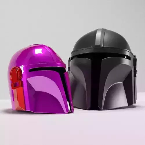 Mandalorian Helmet 3D print model