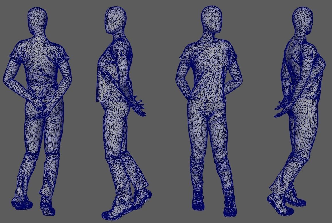 Basic Mannequin Collection Models 3D model_3