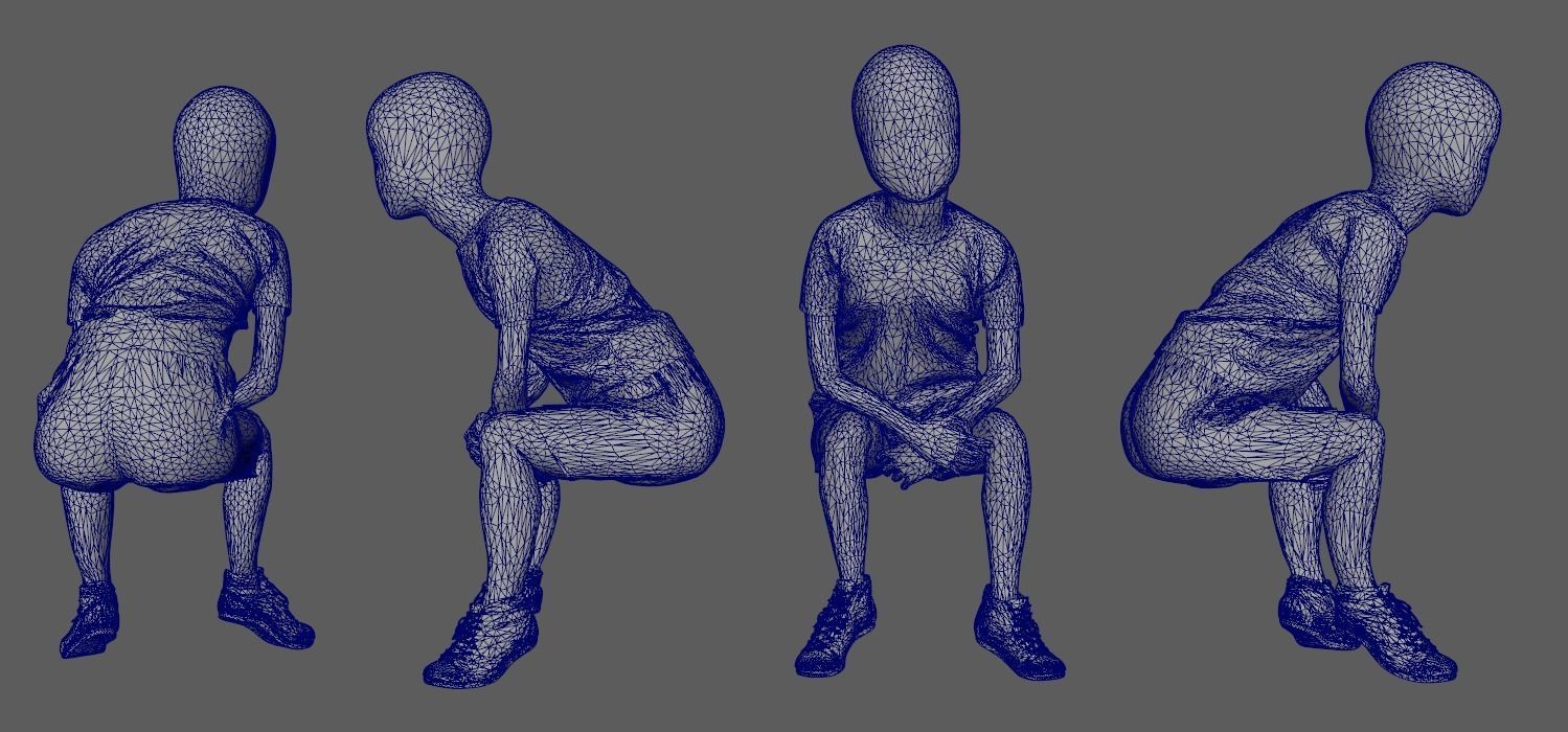 Basic Mannequin Collection Models 3D model_15