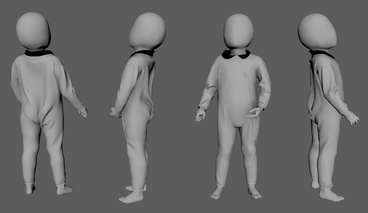 Basic Mannequin Collection Models 3D model_16